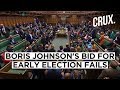 Brexit | Boris Johnson's Second Attempt For Early Election Fails | CRUX