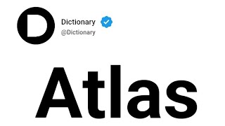 Atlas Meaning In English