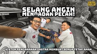 #BUSDRIVERVLOG | Trip Kediri-Solo | KOK BISA SIH, SELANG ANGIN MENDADAK PECAH‼️