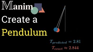 Manim Tutorial | Pendulums | Tutorial 8, Manim Explained