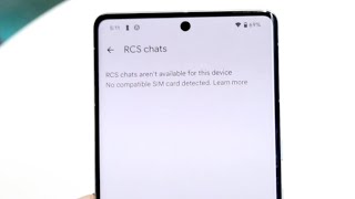 How To Fix RCS Chats On Android Not Working! (2023)