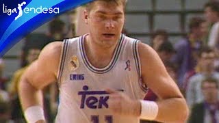 Arvydas Sabonis, MVP de la Final ACB 1993-94 | Liga Endesa