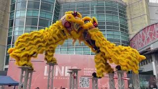 [CNY 2025] Acrobatic Double Lion Dance 🦁 - Kwong Ngai 光藝 @ the Curve