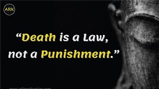 Powerful Buddha Quotes On Death | Quotes In English