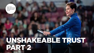 Unshakeable Trust - Pt 2 | Enjoying Everyday Life | Joyce Meyer