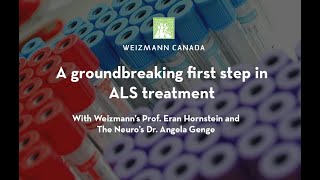 A groundbreaking first step in ALS treatment