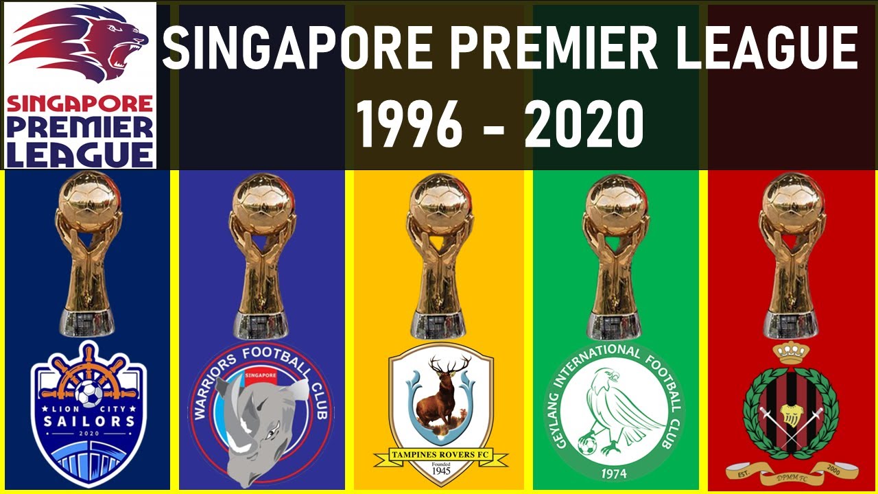 #042 SINGAPORE PREMIER LEAGUE • WINNERS LIST 1996 - 2020 • ALBIREX ...