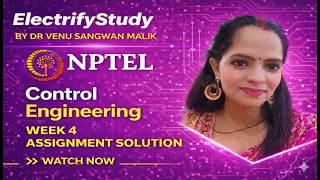 Control Engineering | NPTEL Week 4 Assignment Solution 🔥