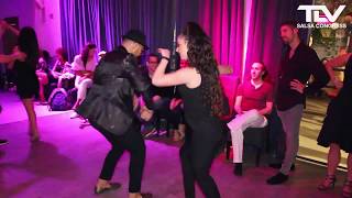 TLV Salsa Congress 2018 - Fadi Fusion \u0026 Sabina Barlas dance Salsa