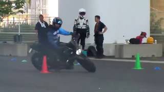 第５９４回　へなちょこライダー走行会　まえちゃん　スラローム