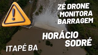 ZÉ DRONE MONITORA BARRAGEM ITAPÉ