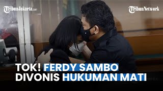 [FULL] Detik-detik Hakim Bacakan Vonis Mati untuk Ferdy Sambo