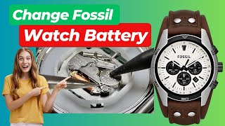 How to Change Fossil Watch Battery (CH2565 Model) - Step-by-Step Guide for Easy Replacement