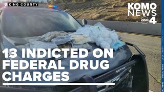 Federal agents bust major drug ring, indict 13