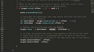 Replacing Double-Dashes With Em Dashes While Typing In JavaScript