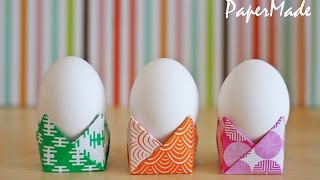 How to make a Egg Holder Origami | Easy Tutorial | PaperMade