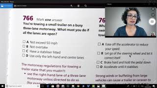 بخش پاياني و چهاردهم از سوال ٧٦٦ تا سوال ٧٧٧ از كتاب theory test for car drivers در uk با دريا Darya