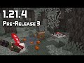 News in Minecraft 1.21.4 Pre-Release 3