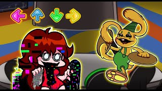 FNF But Bunzo Bunny VS Corrupted Girlfriend || Musical Memory Song ( Poppy Playtime 2 )