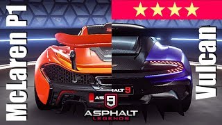 【Asphalt9】アスファルト9:Legends 「マクラーレンP1と★4ヴァルカン」【アスファルト9】