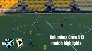 Columbus Crew U13 vs Club Ohio U14 Game Highlights 2024