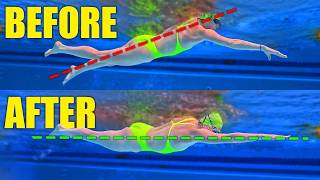 Do This to STOP Sinking Legs in Swimming