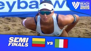 Paulikiene/Raupelyte vs. Gottardi/Menegatti - Semi Final Highlights Saquarema 2023 #BeachProTour