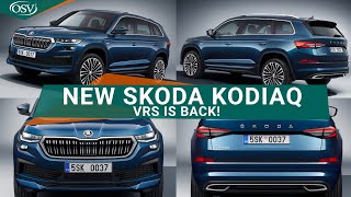 New Skoda Kodiaq & vRS 2021 - Everything You Need to Know | OSV Behind the Wheel