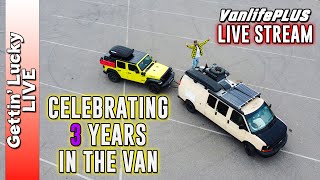 VanlifePLUS LIVE - Celebrating 3 Years in Lucky 🍻