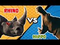 Rhino VS Hippo | Who would win?