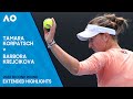 Tamara Korpatsch v Barbora Krejcikova Extended Highlights | Australian Open 2024 Second Round