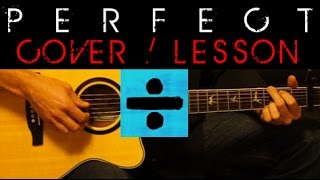 ➗ PERFECT - Ed Sheeran Cover 🎸 Easy Acoustic Guitar Tutorial / Lesson + Lyrics Chords Divide