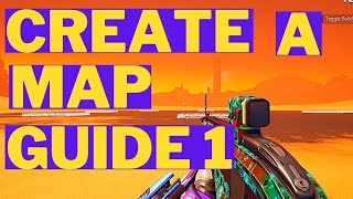 Splitgate: Create a Map Guide: Basic Building and Line Up Tips!