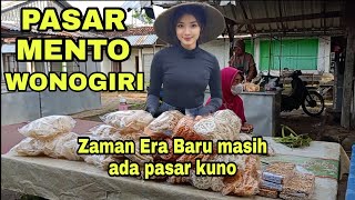 PASAR MENTO Aktifitas di pasar tradisional/