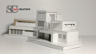 MODEL MAKING OF MODERN ARCHITECTURAL contemporaneity Design #5