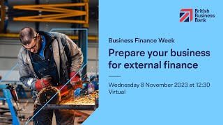 Prepare your business for external finance 2