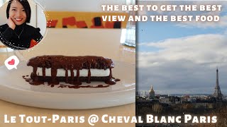 Lunch at Le Tout Paris - Where you can find the best view and the best food in Paris