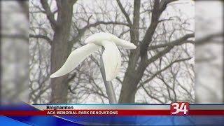 ACA Memorial Park gets a touch up