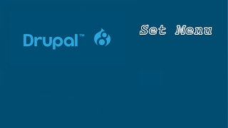 Create Menu Drupal 8