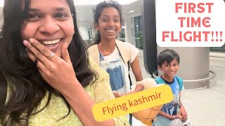 First time flying in flight | so Exciting !!! ERODE to KASHMIR | | Deeps vlog