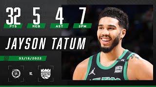 Jayson Tatum drops 32 PTS on 75% shooting to lead Celtics to win 🍿 | NBA on ESPN