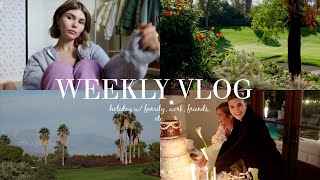 week in my life l vlog (thanksgiving with family, friends, haircut, etc.)