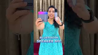 Best Portable Bluetooth Speaker with Wireless Mic ✨✨ #shorts #telugu  #mic