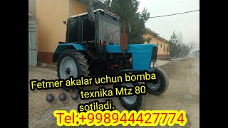 Sotiladigan traktor Mtz 80 #Belarus