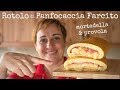 ROTOLO DI PANFOCACCIA FARCITO Mortadella e Provola - Ricetta Facile di Benedetta