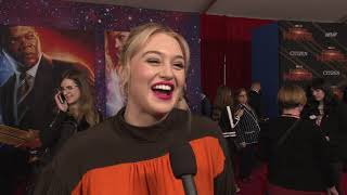 Captain Marvel Los Angeles World Premiere - Itw Iskra (official video)