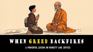 When Greed Backfires A Powerful Lesson on Honesty and Justice | Improve English