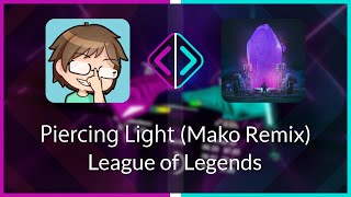 Beat Saber | iPixelGalaxy | League Of Legends - Piercing Light (Mako Remix) [Expert+] FC #1 | 93.95%