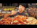 NEW ITEMS! All You Can Eat BACCHANAL BUFFET FOOD REVIEW in CAESARS PALACE Las Vegas