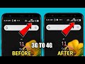 How To Convert 3g To 4g Network On Androidwithout Root | Change 3g To 4g